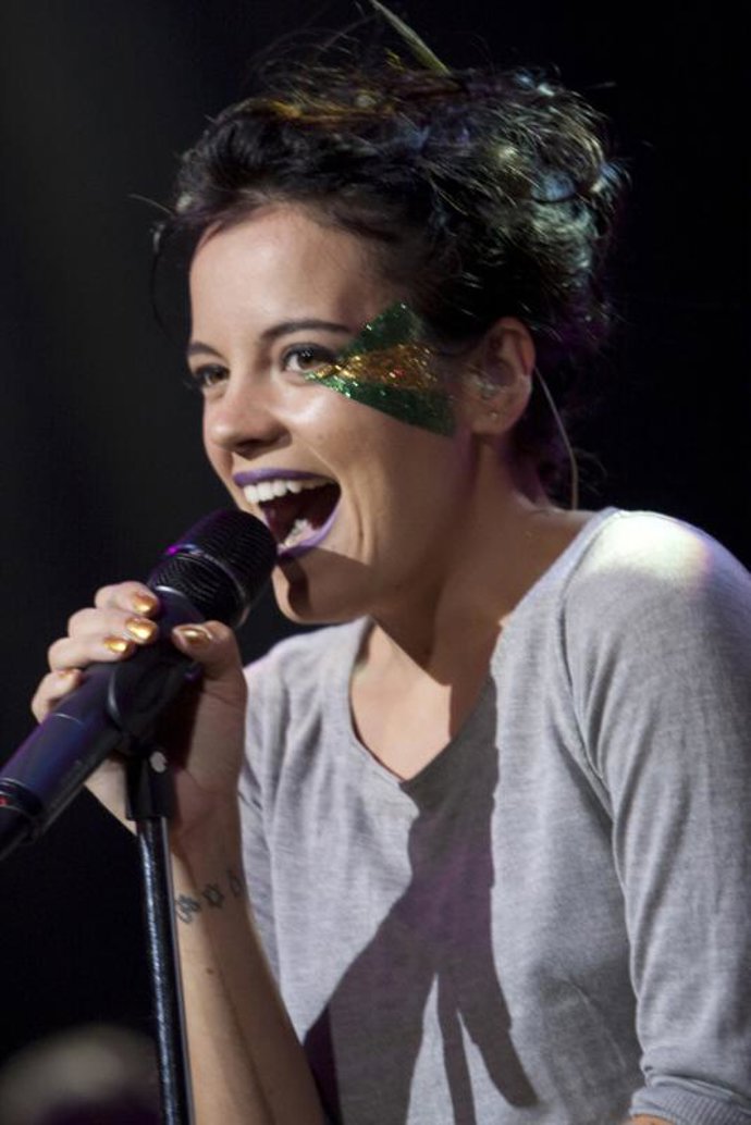 La cantante británica Lily Allen