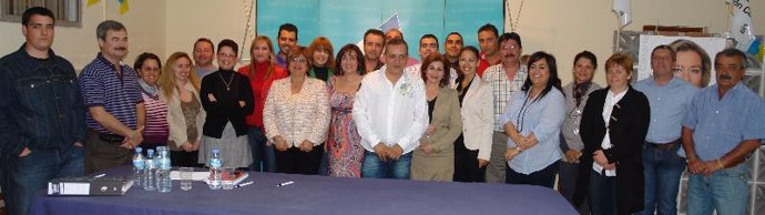 Comité local de CC en Candelaria.