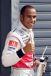 Hamilton: "Éste es el final perfecto para un fantástico fin de semana"