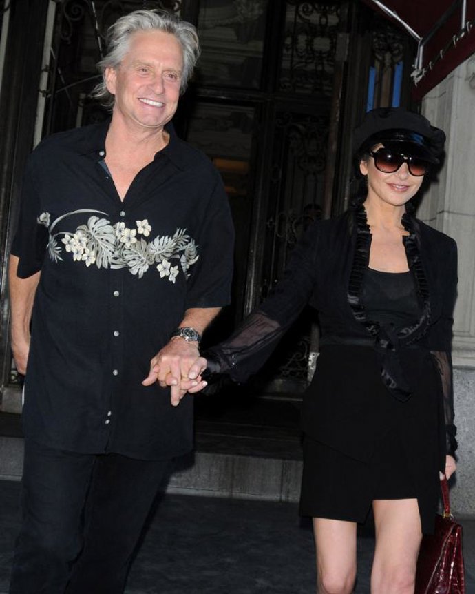 Catherin Zeta-Jones y Michael Douglas, celebran sus cumpleaños