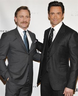Daniel Craig y Hugh Jackman