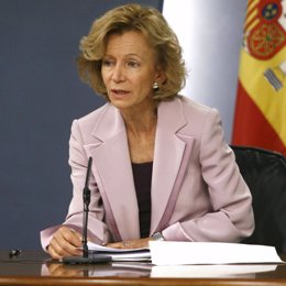 RDP de Elena Salgado tras el Consejo de Ministros