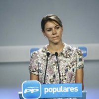 Cospedal dice que "no tiene constancia" de la reunión entre Rajoy y Camps y vuelve a apelar a que el PPCV actúe