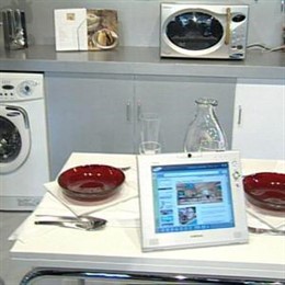 Imagen cocina hogar inteligente
