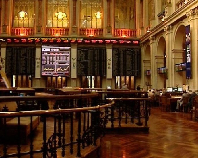 Panel del Ibex 35, Bolsa de Madrid
