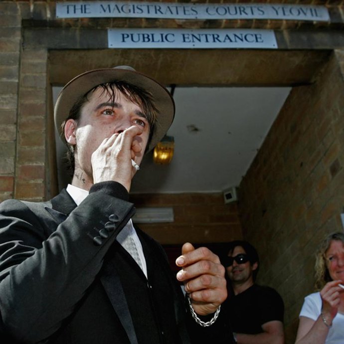 El cantante británico Pete Doherty