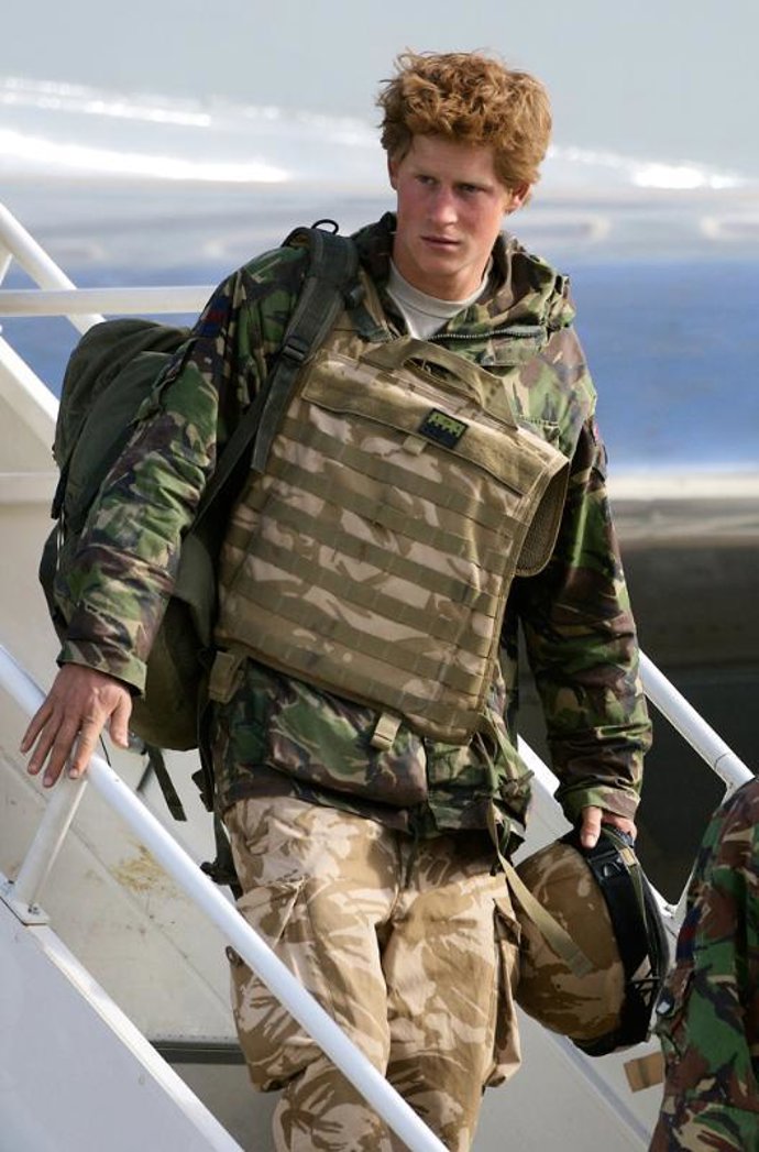 El príncipe Harry, de regreso de Afganistán