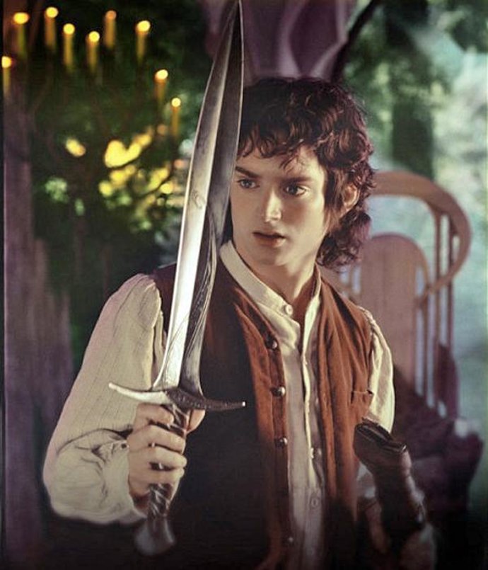 Frodo en el señor de los anillos