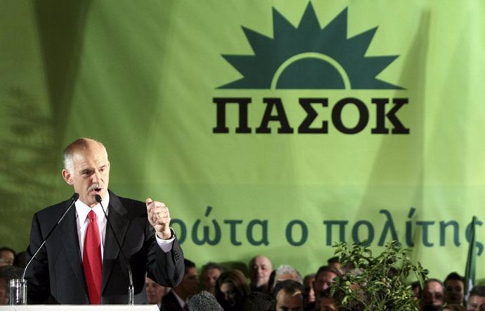 Georgios Papandreou gana las elecciones en Grecia