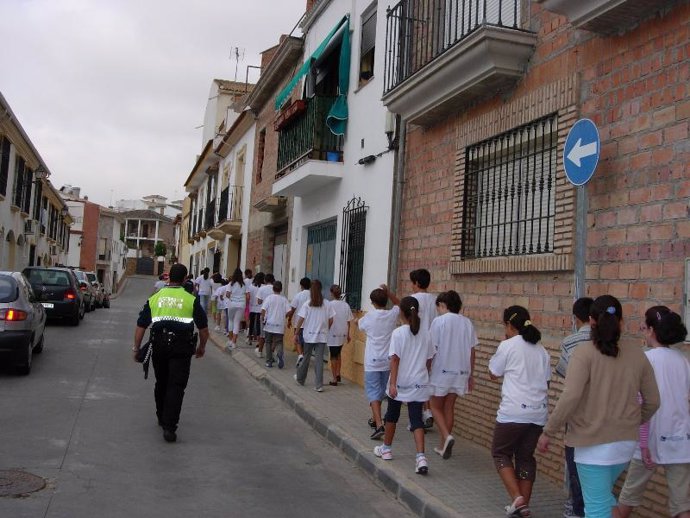 Alumnos cordobeses participan en la Semana de la Movilidad