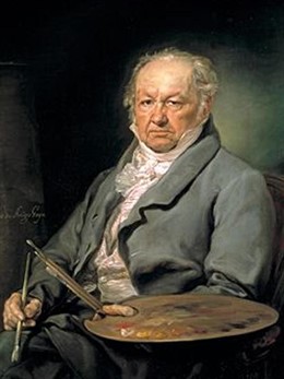 'El pintor Francisco de Goya' de Vicente López