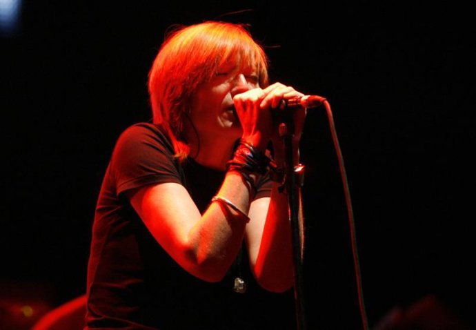 Beth Gibbons, cantante de la banda británica Portishead
