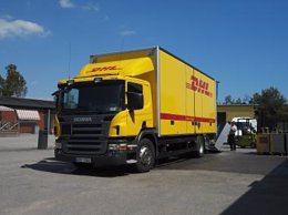 Camiones Scania a DHL