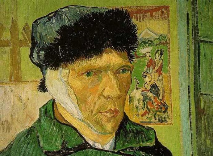 Autorretrato de Vincent Van Gogh