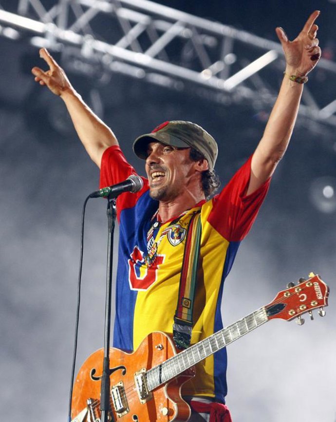 El cantante francés Manu Chao