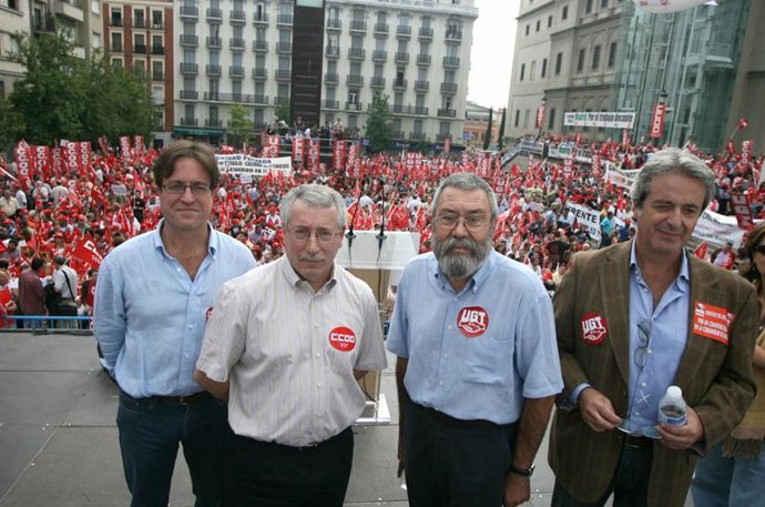 Toxo y Méndez en el Trabajo Decente
