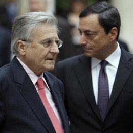 Claude Tritchet en una reunión en Viena