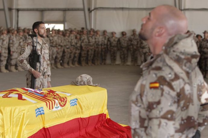 Funeral por el cabo fallecido en Afganistán