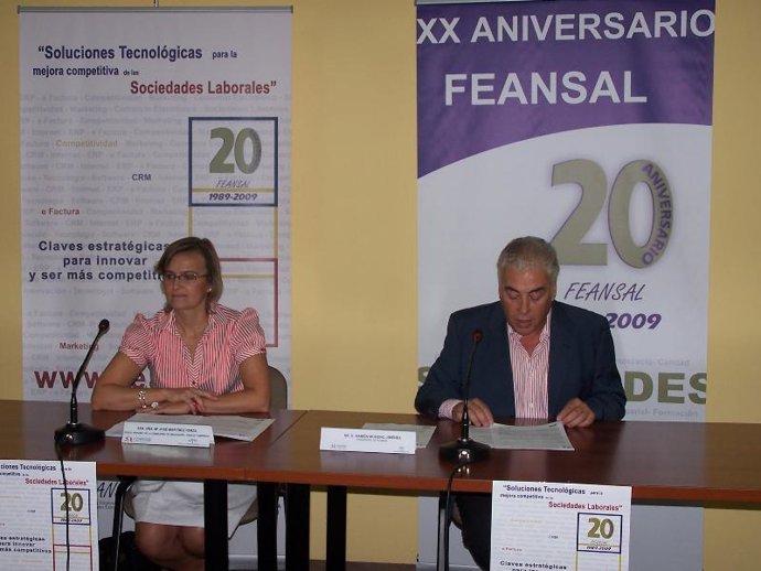 La delegada de Innovación y el presidente de Feansal inauguran unas jornadas