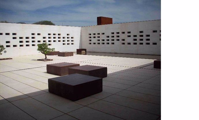 Sede institucional de Medina Azahara. Patio Azul