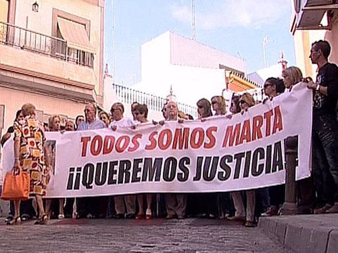 Manifestación Marta del Castillo