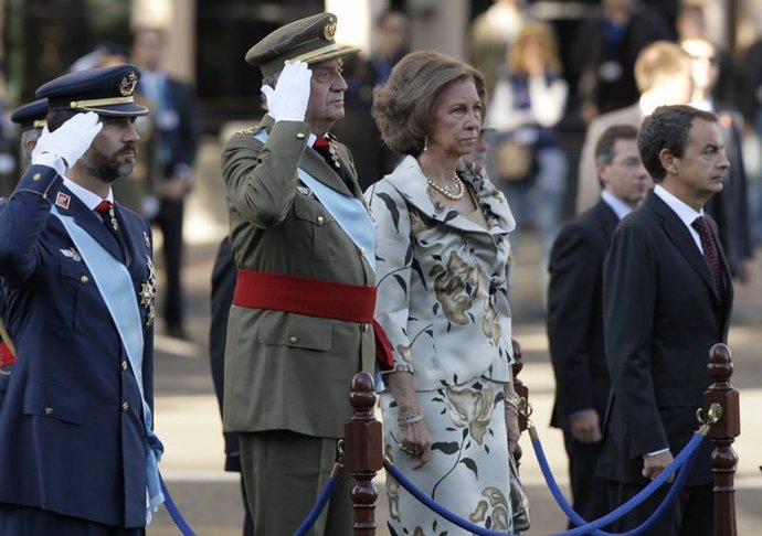 Desfile militar del día de la hispanidad