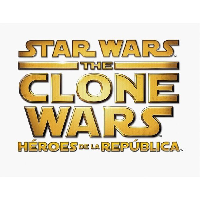 Logotipo de Star Wars The Clone Wars Héroes de la República