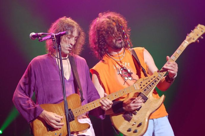 Roberto 'Robe' Iniesta e Iñaki 'Uoho' Antón, de Extremoduro