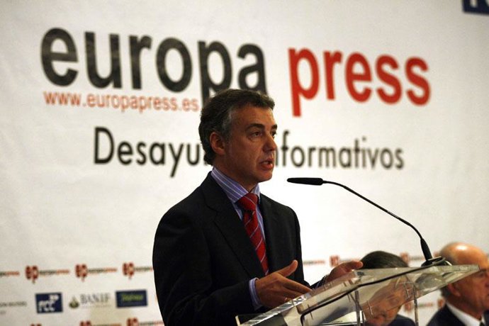 Urkullu en los desayunos de Europa Press