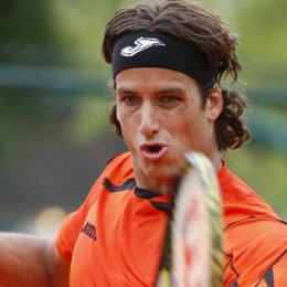  El tenista Feliciano López en Roland Garros