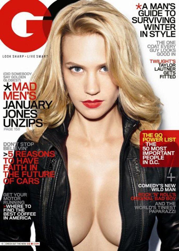January Jones, protagonista de la serie 'Mad Men'
