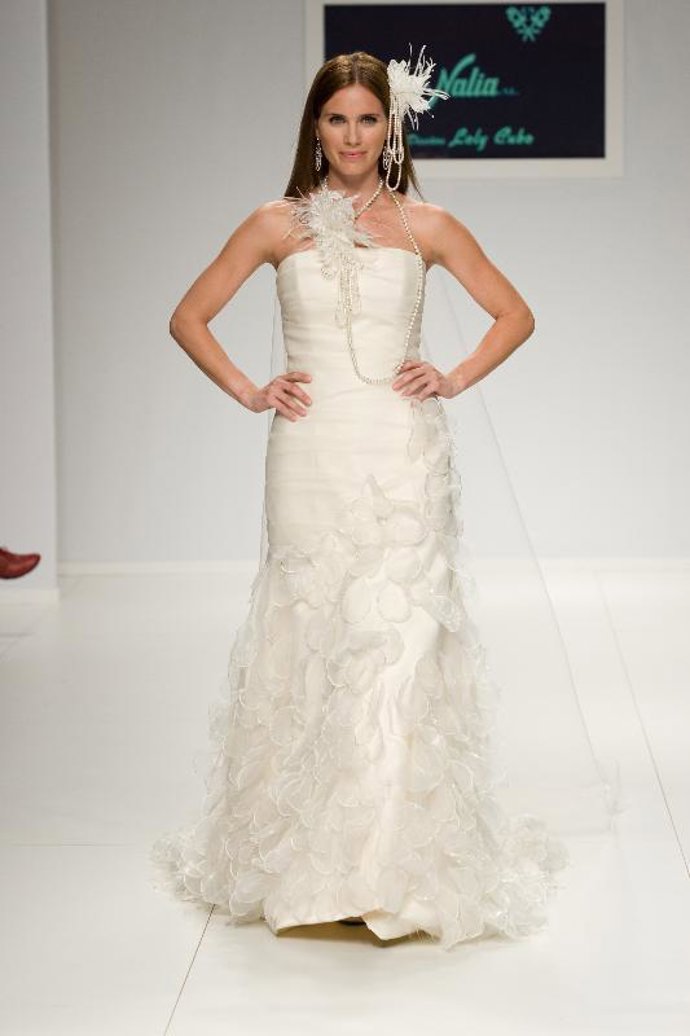 Vanesa Romero en la Pasarela de Castilla León