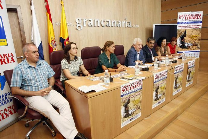 Presentación de 'Gran Canaria Solidaria' por parte del vicepresidente del Cabild