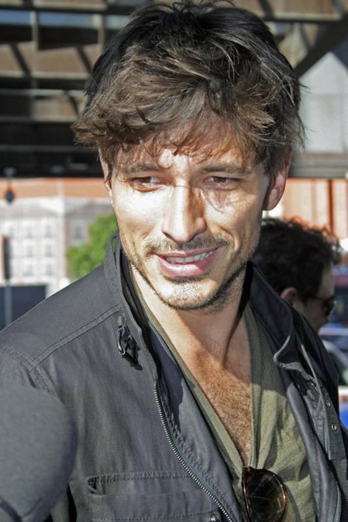 El modelo Andrés Velencoso