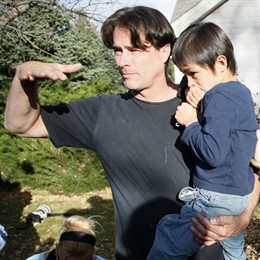 Niño del globo de Estados Unidos