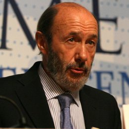 Ministro del Interior, Alfredo Pérez Rubalcaba