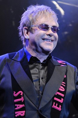 El músico Elton John