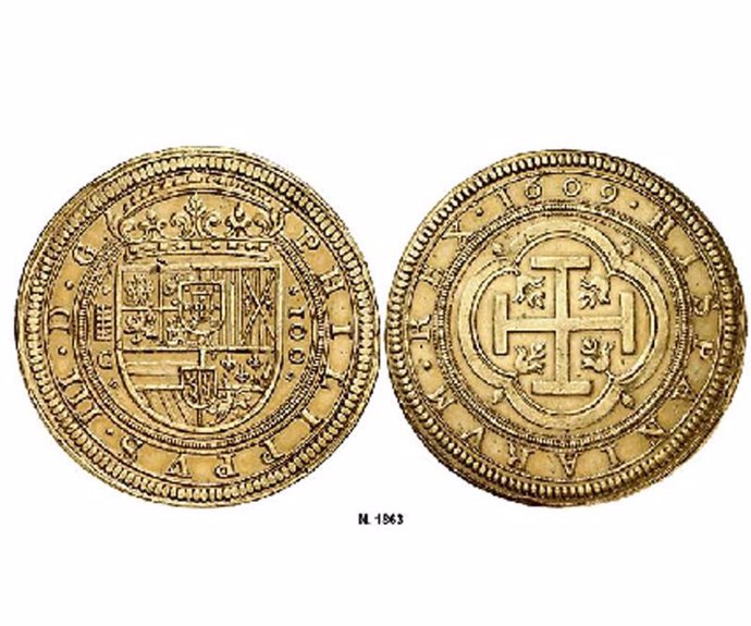 Cente segoviano de 1609 la moneda más cara de España