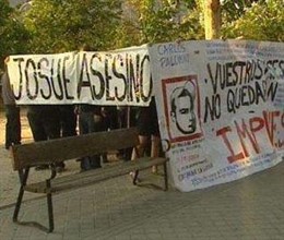 Manifestación Carlos Palomino