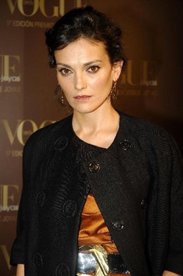 Laura Ponte en la fiesta.