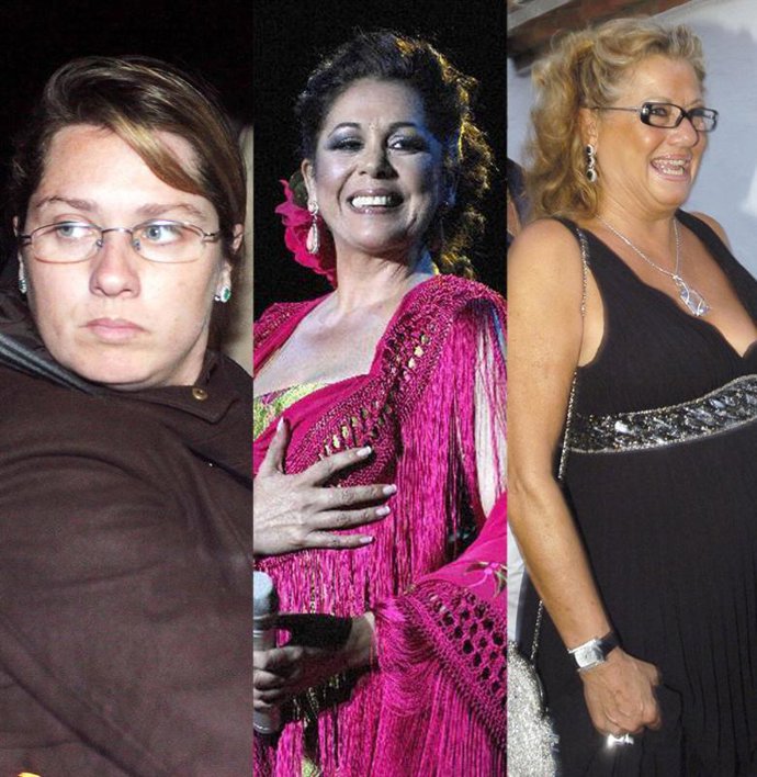 Eloísa Muñoz, Isabel Pantoja y Mayte Zaldívar