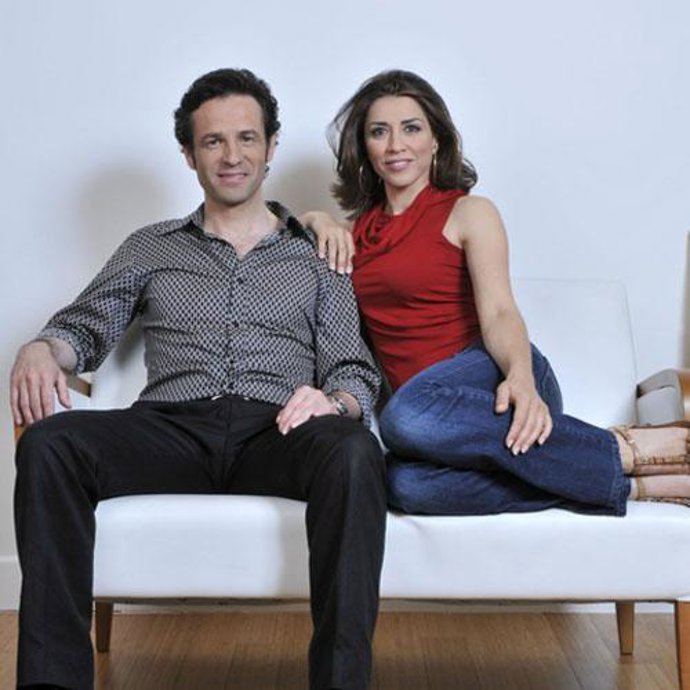 Los Gómez. Alicia Borrachero y Gustavo Salmerón