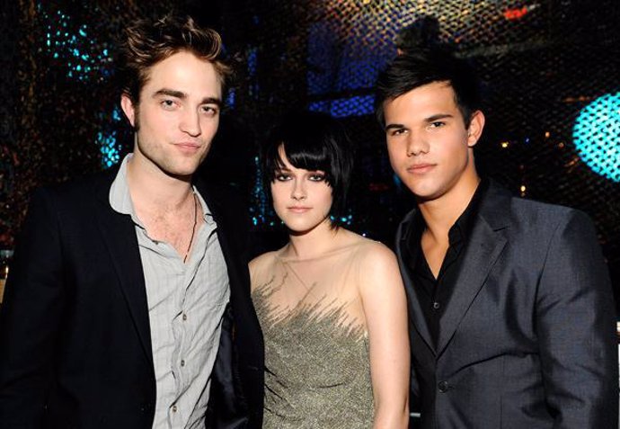 Pattinson, Stewart y Lautner en los MTV Luna Nueva Crepúsculo