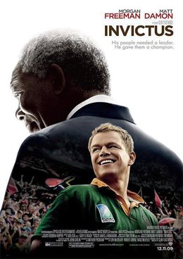 Poster Invictus Matt Damon  Morgan Freeman