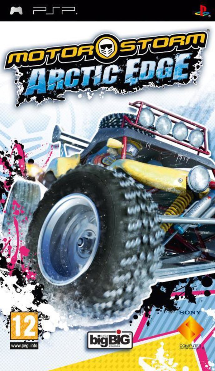 Portada de Motorstorm Artic Edge
