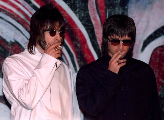 Liam y Noel Gallagher, de la banda británica Oasis