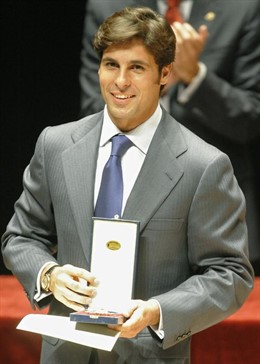 Fran Rivera recibe la Medalla de Oro de las Bellas Artes