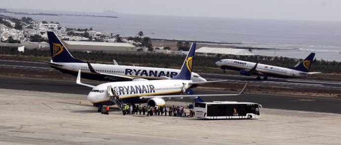 Lanzarote cuenta desde hoy con 16 nuevas rutas aéreas de la mano de Ryanair.