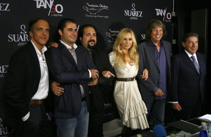 Marta Sánchez, José Mercé y José Manuel Zapata presentan Tango y Lágrimas