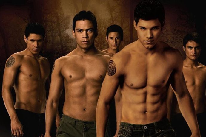 Los hombres lobo de Luna Nueva Taylor Lautner